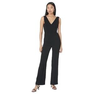MANGO // SZ MED // sleeveless July jumpsuit, black // NWT // retail $90